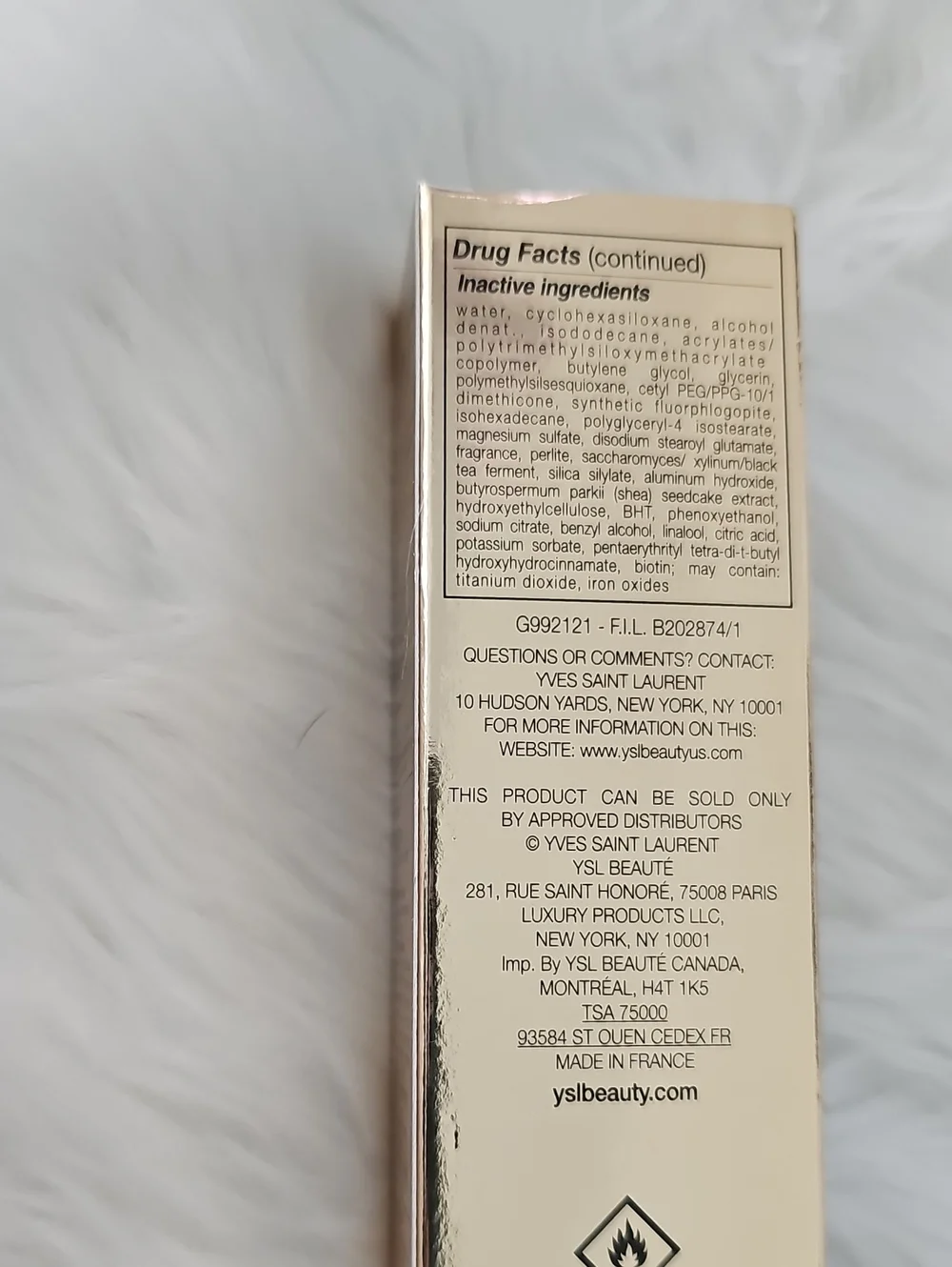 Yves Saint Laurent All Hours Foundation BR75 Cool Hazelnut